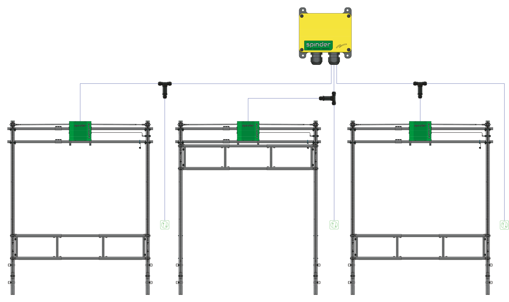 Autolift met App bediend