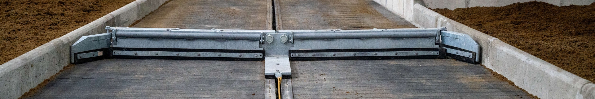 Manure scraper for dairy barns: optimal manure removal